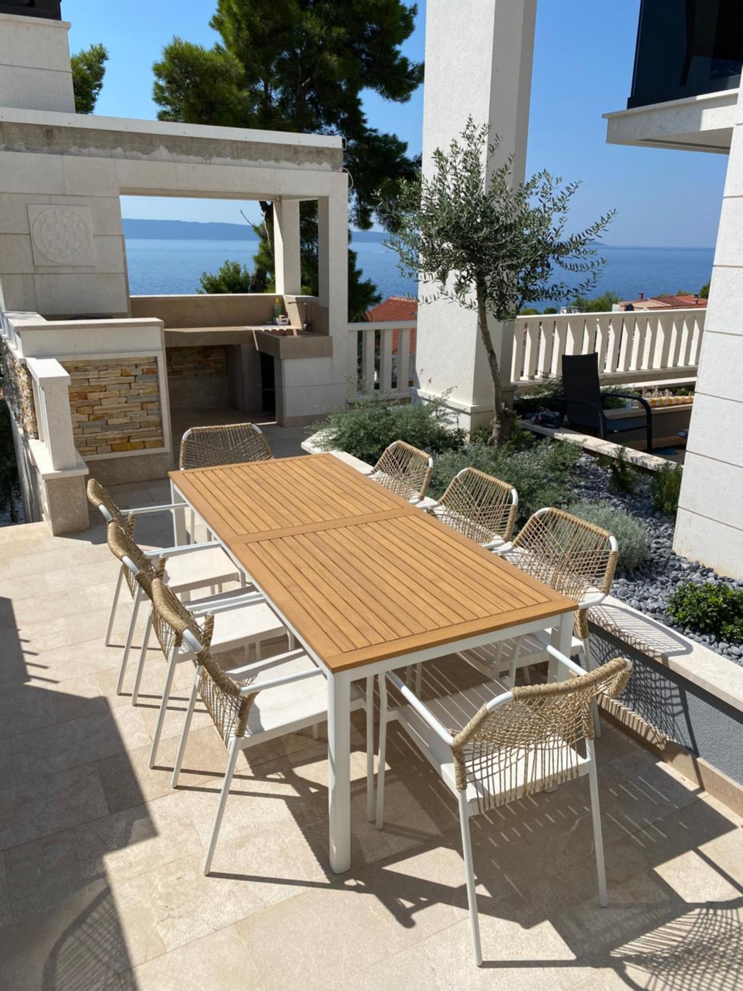 Luxury Beachfront Villa Carlisa Čiovo Екстериор снимка