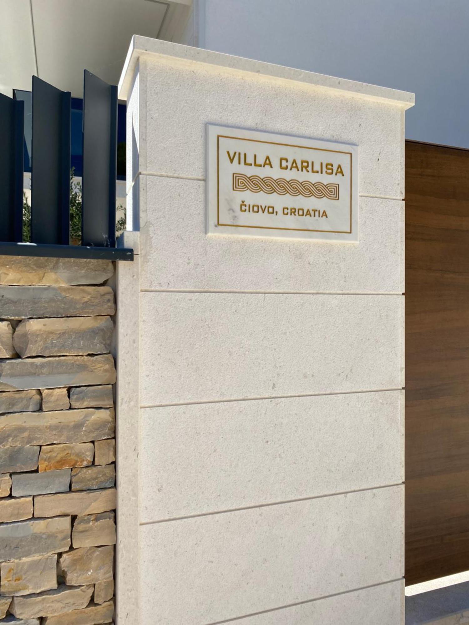 Luxury Beachfront Villa Carlisa Čiovo Екстериор снимка